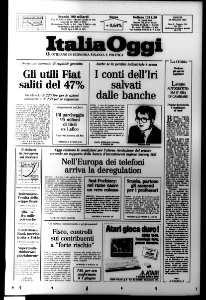 Italia oggi : quotidiano di economia finanza e politica